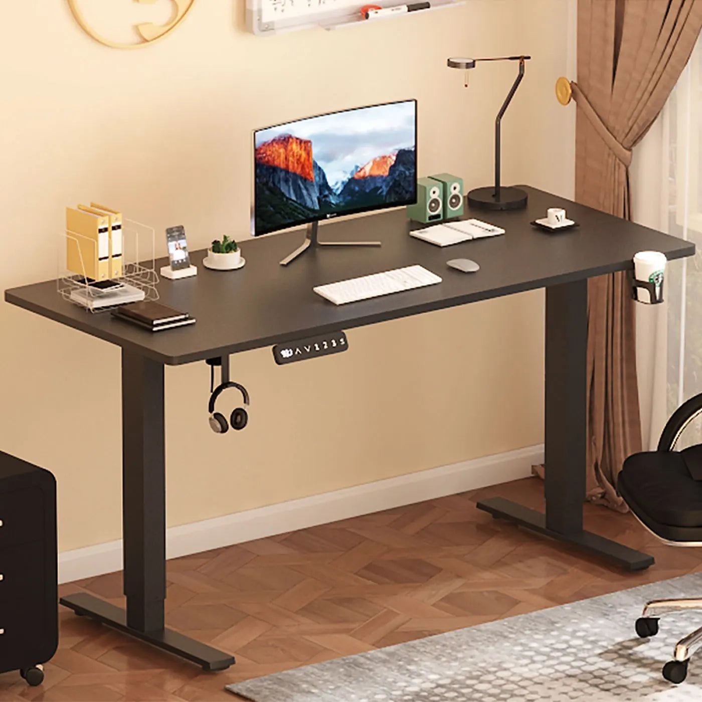 Electric Standing Desk - Height-Adjustable Sit-Stand Workstation