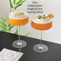 Japanese Style Tower Martini Glass - 250ML