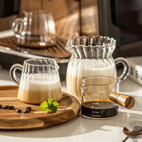 High Borosilicate Glass Tea Pitcher - Heat-Resistant Coffee and Espresso Server