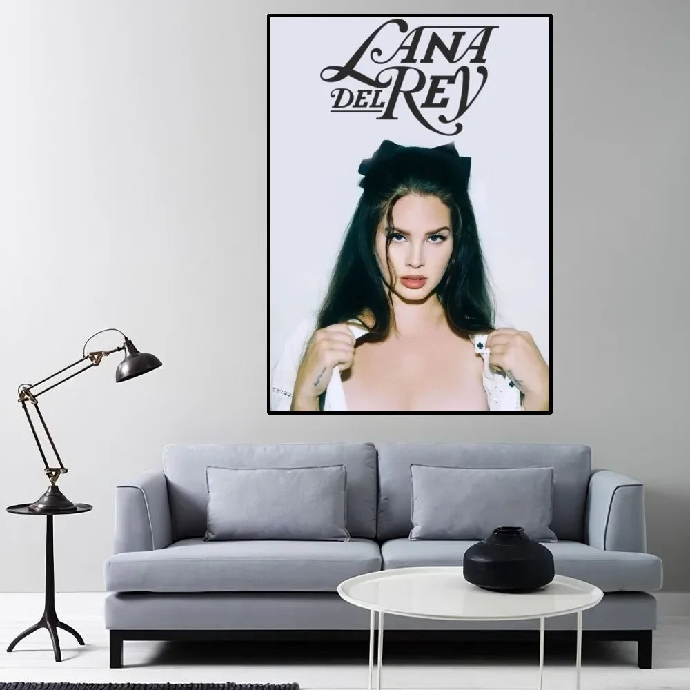 Lana Del Rey Aesthetic Canvas Poster - HD Music Inspired Wall Art
