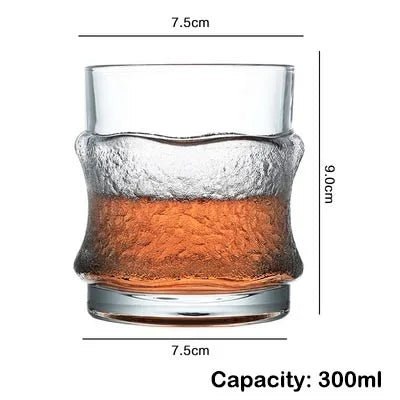 Old Fashioned Whiskey Rocks Glass - Classic Cocktail Tumbler