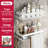 Anti-Rust Stainless Steel Shower Storage Rack