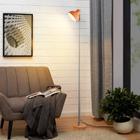 Adjustable LED Floor Lamp - 3-Color Dimmable Telescopic Light