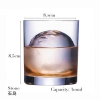 Old Fashioned Whiskey Rocks Glass - Classic Cocktail Tumbler