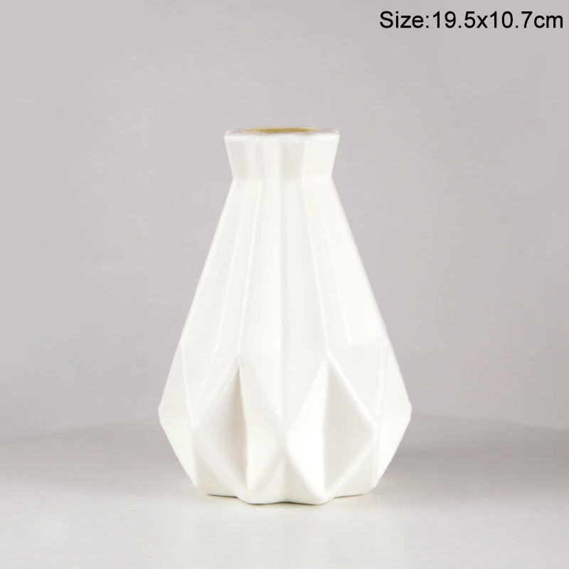 Nordic Modern Flower Vase - Lightweight Table Arrangement Decor