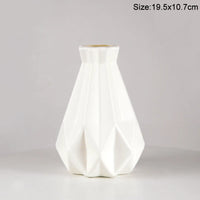 Nordic Modern Flower Vase - Lightweight Table Arrangement Decor