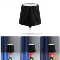 Wireless Bottle Table Lamp - 3 Color Touch Dimming Accent Light