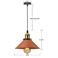 Vintage Loft Pendant Lamp - Retro E27 Hanging Light