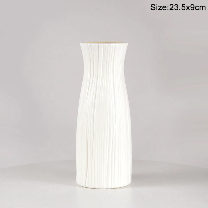 Nordic Modern Flower Vase - Lightweight Table Arrangement Decor