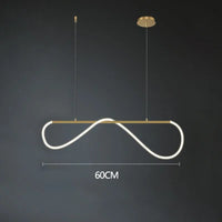 Designer Long Hose Chandelier - Post-Modern Pendant Lamp