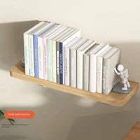 Solid Wood Wall-Mounted Partition Shelf
