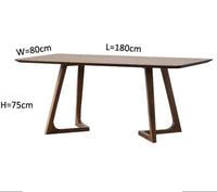 Pure Solid Wood Dining Table - High-End Home & Restaurant Table