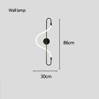 Designer Long Hose Chandelier - Post-Modern Pendant Lamp