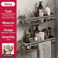 Anti-Rust Stainless Steel Shower Storage Rack