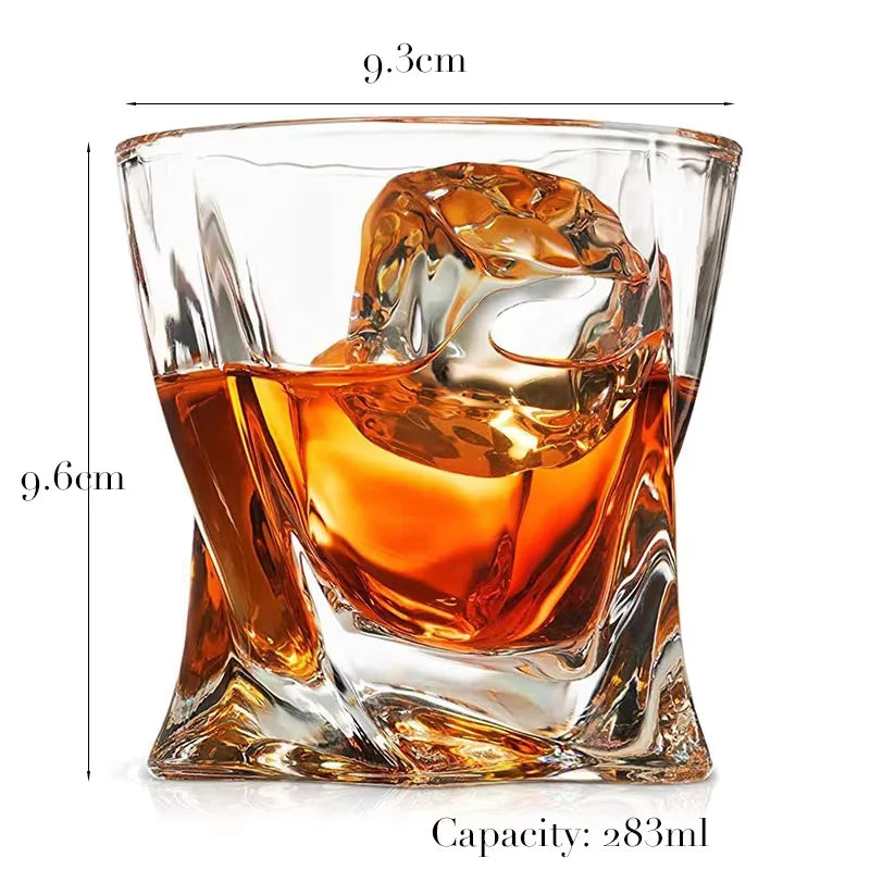 Old Fashioned Whiskey Rocks Glass - Classic Cocktail Tumbler