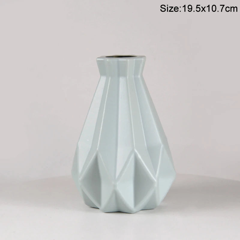 Nordic Modern Flower Vase - Lightweight Table Arrangement Decor