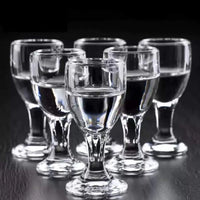 Mini Stemmed Shot Glass Set - 10ML to 25ML