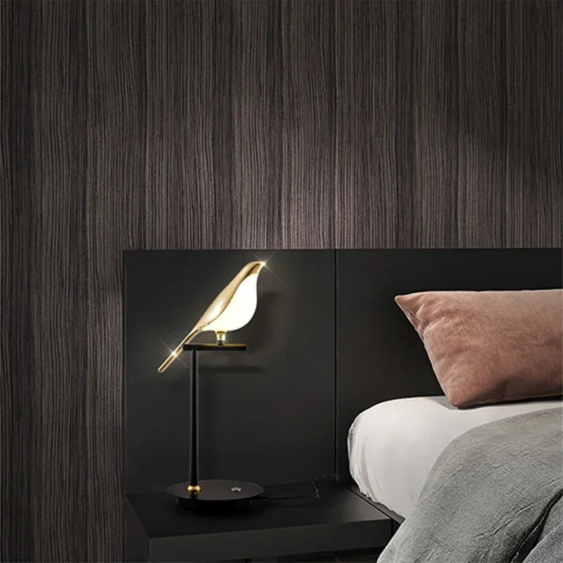 Scandinavian Bird Floor Lamp - Designer LED Accent Light
