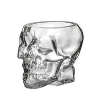 Skull Face Novelty Drinking Glass - 150ML or 350ML