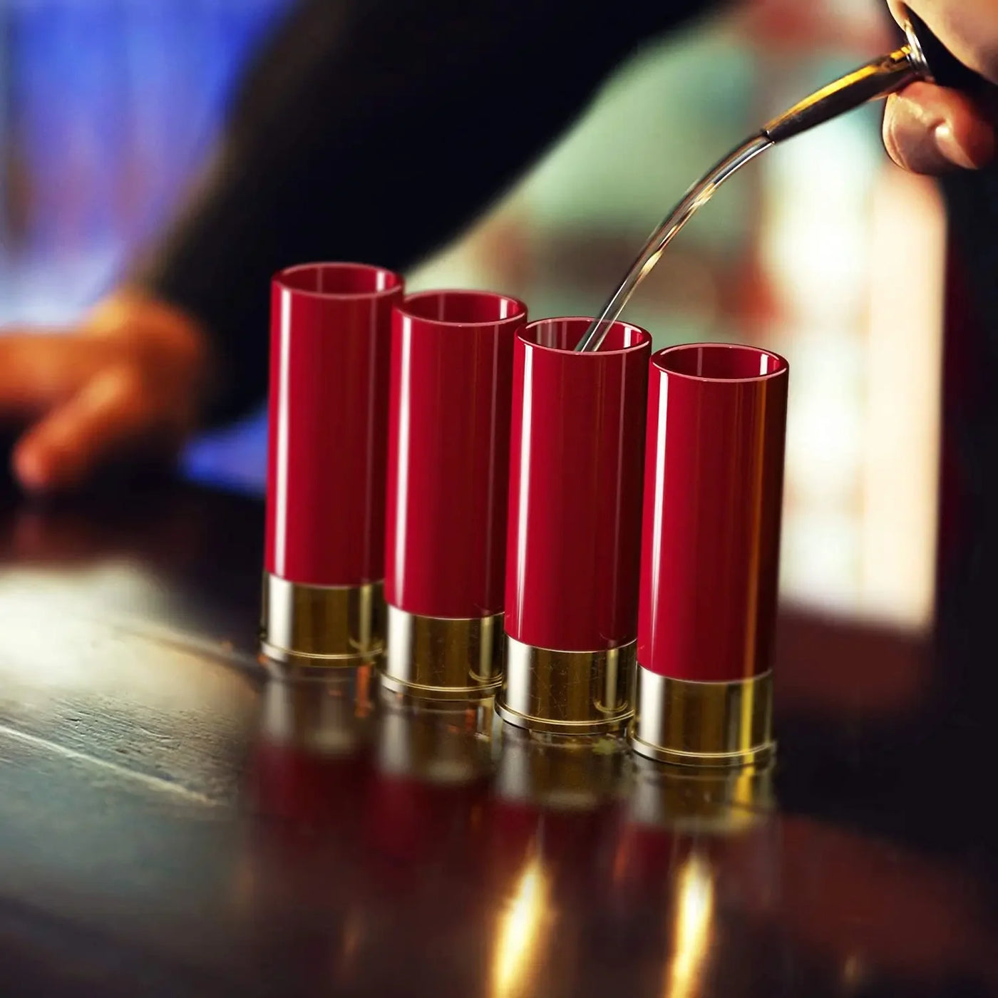 Bullet Shape Shot Glass Set of 4 - 36ML