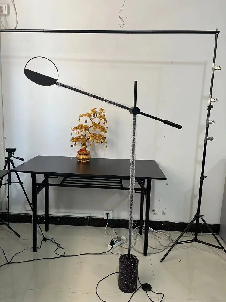 Post-Modern Marble Floor Lamp - Luxury LED Accent Light
