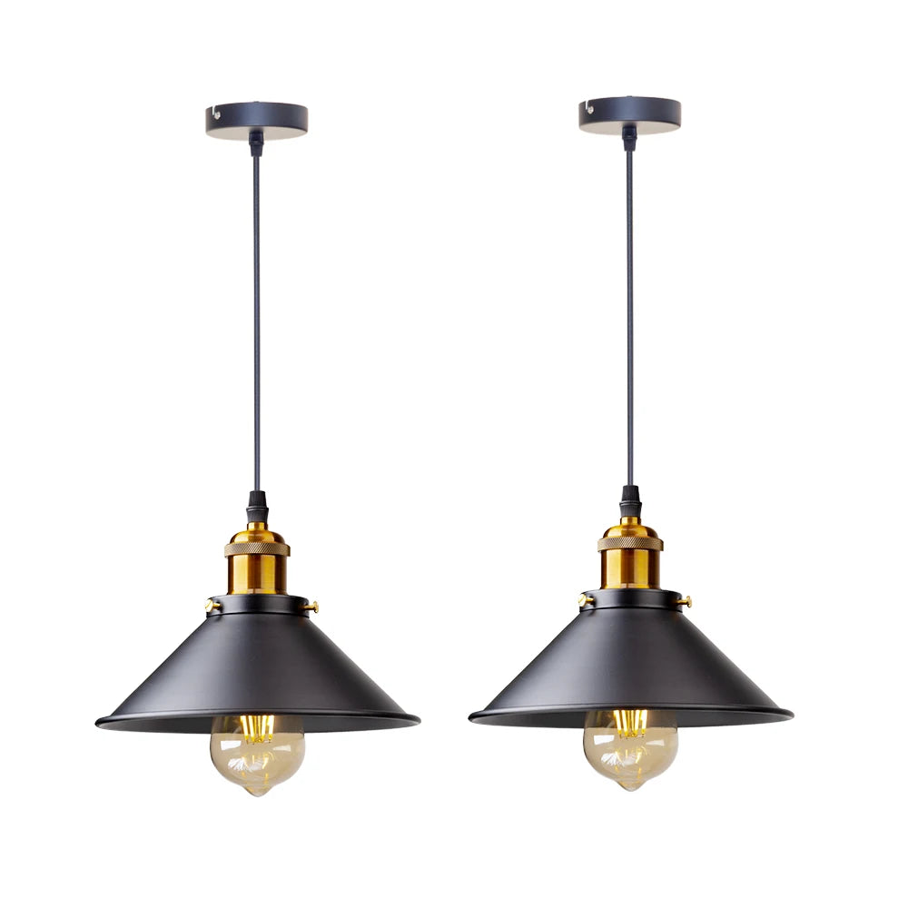 Vintage Loft Pendant Lamp - Retro E27 Hanging Light