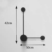 Nordic LED Wall Sconce - Minimalist Bedroom and Hallway Light
