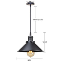 Vintage Loft Pendant Lamp - Retro E27 Hanging Light