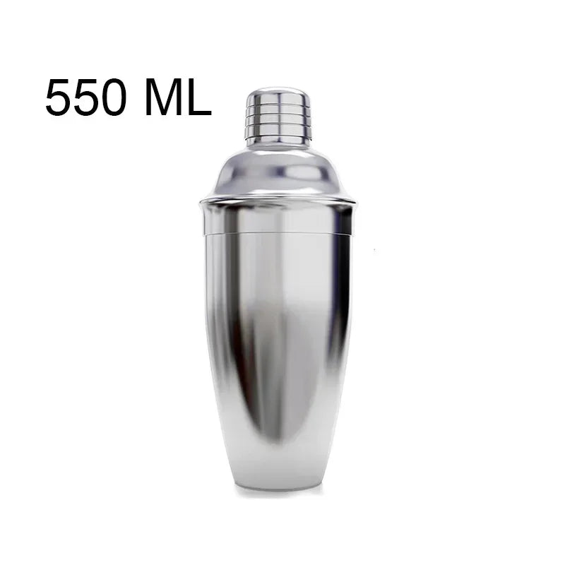 UPORS Cocktail Shaker - Stainless Steel Boston Mixer 550ml/750ml