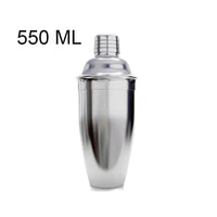 UPORS Cocktail Shaker - Stainless Steel Boston Mixer 550ml/750ml