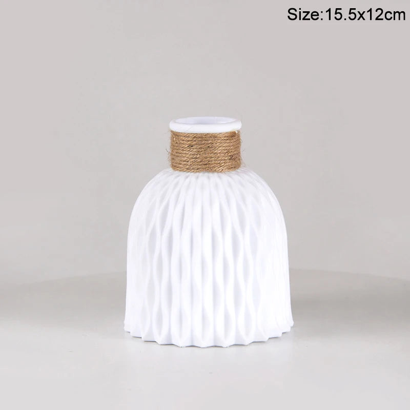 Nordic Modern Flower Vase - Lightweight Table Arrangement Decor