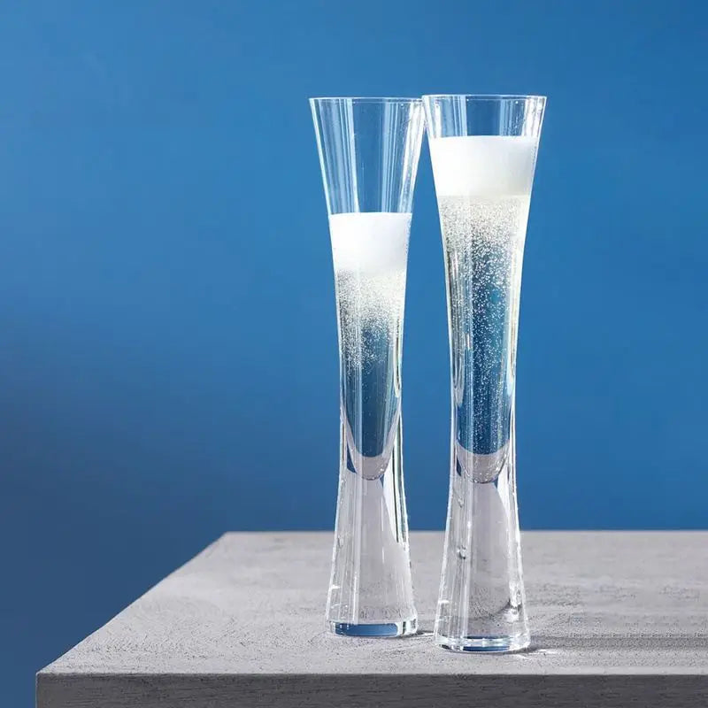 Hourglass Champagne Flute Glass - 40ML or 160ML