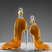 High-Heel Whisky Decanter - Crystal Liquor Bottle Display
