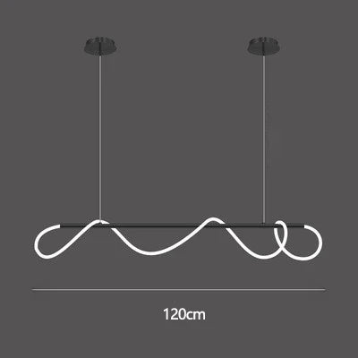 Designer Long Hose Chandelier - Post-Modern Pendant Lamp