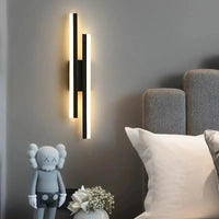 Nordic LED Wall Sconce - Minimalist Bedroom and Hallway Light