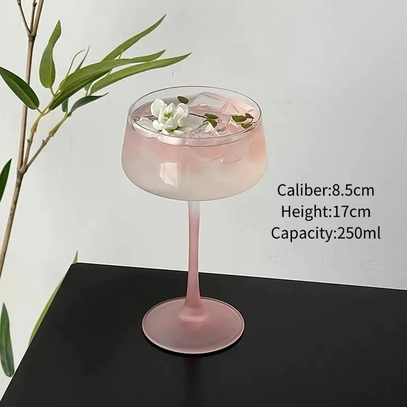 Japanese Style Tower Martini Glass - 250ML
