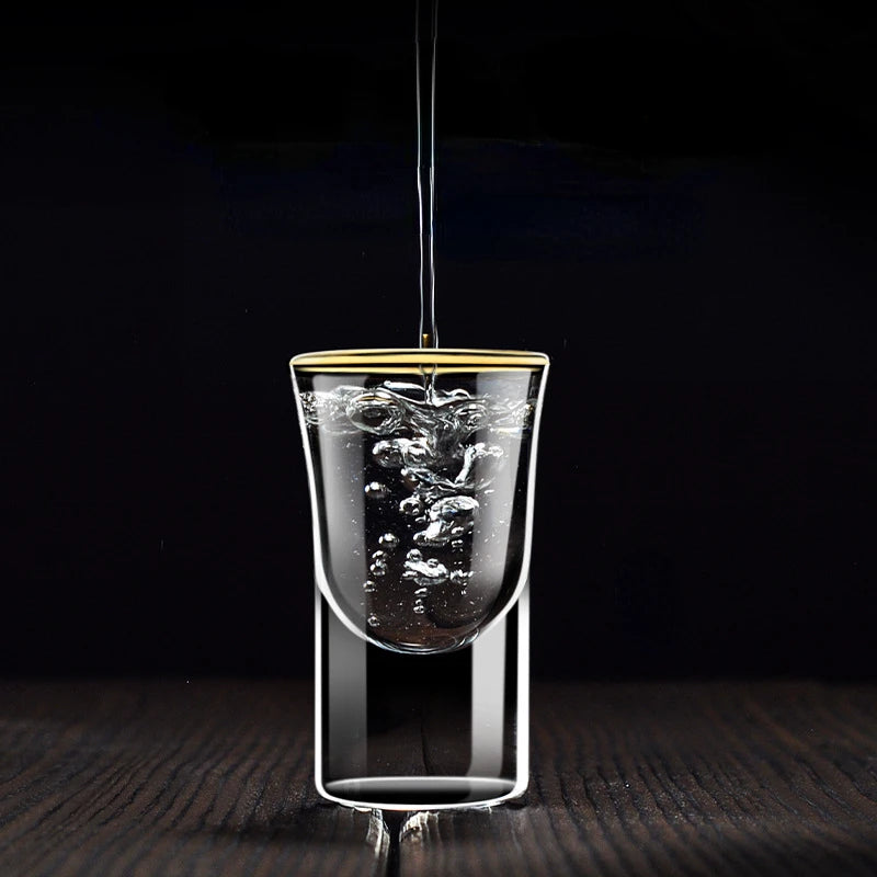 Gold Foil Spirits Cup Set of 6 - 15ML