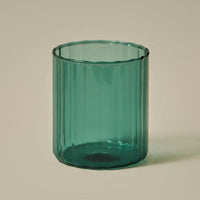 Heat-Resistant Stripe Glass Cup - Colorful Tea & Coffee Mug