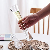 Hourglass Champagne Flute Glass - 40ML or 160ML