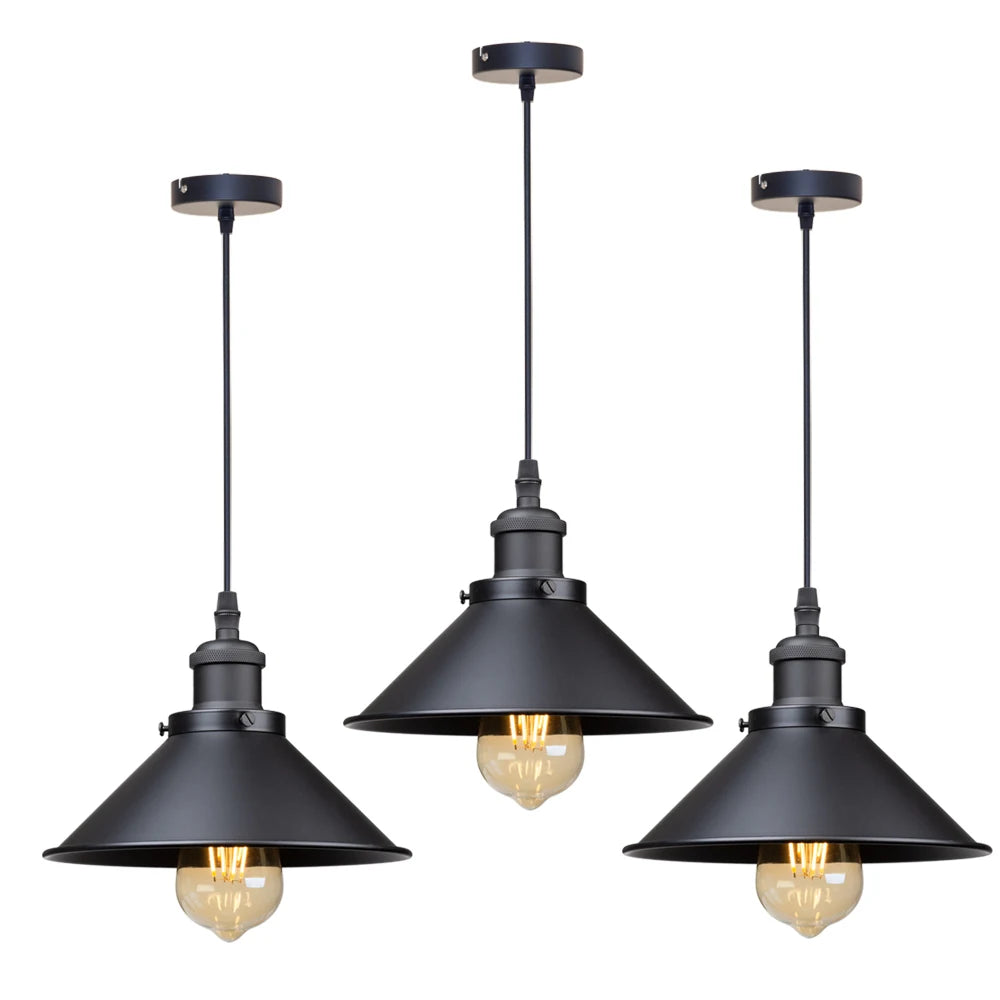 Vintage Loft Pendant Lamp - Retro E27 Hanging Light