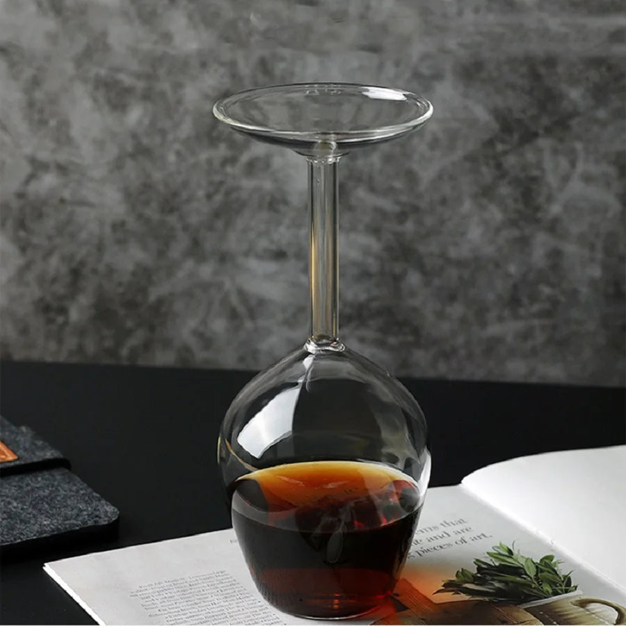 Inverted Wine Glass - 13.5OZ Statement Barware