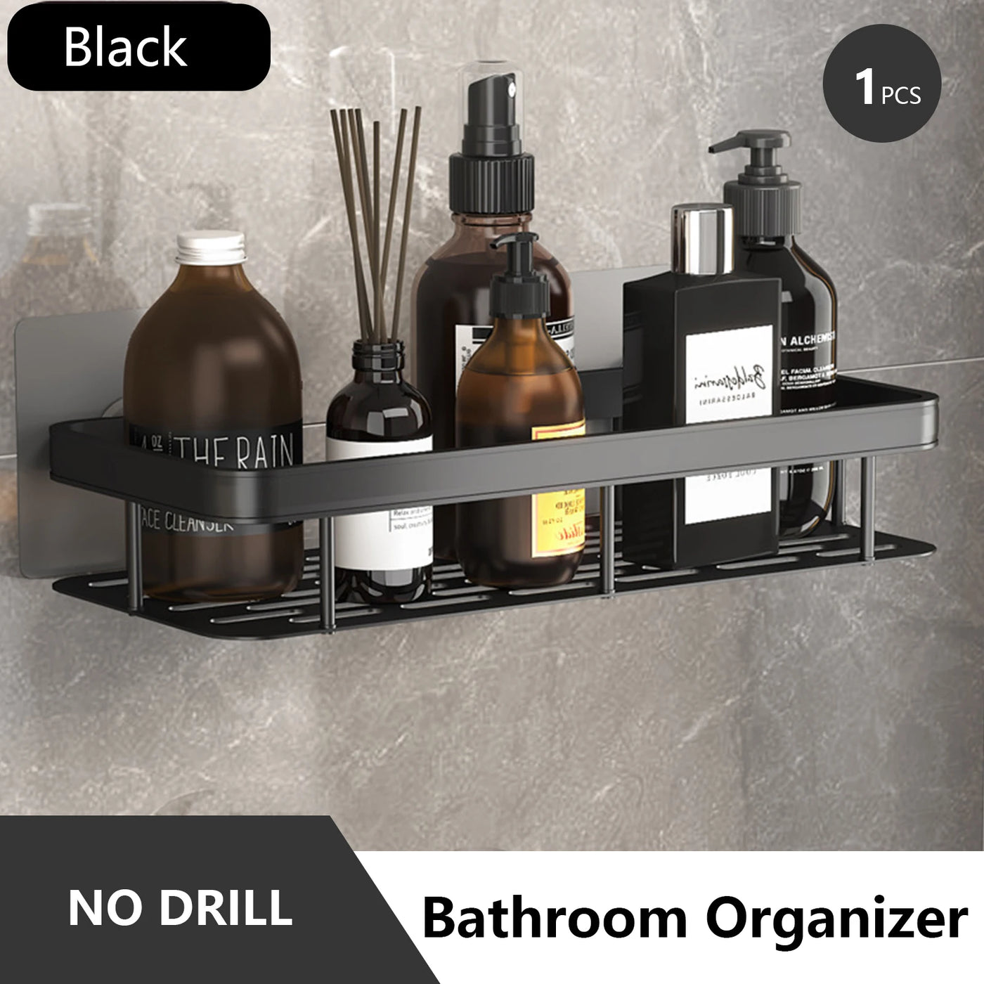 Anti-Rust Stainless Steel Shower Storage Rack