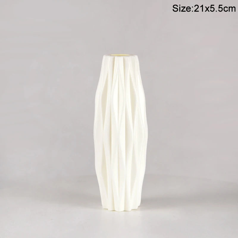 Nordic Modern Flower Vase - Lightweight Table Arrangement Decor