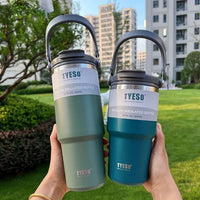 Stainless Steel Thermal Vacuum Mug - Leak-Proof Insulated Coffee Cup