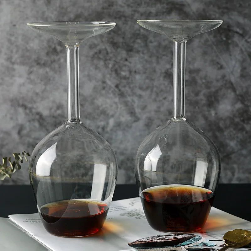 Inverted Wine Glass - 13.5OZ Statement Barware
