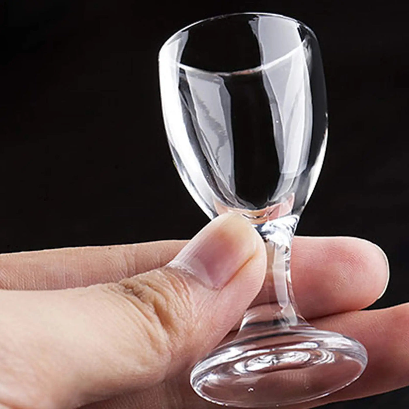 Mini Stemmed Shot Glass Set - 10ML to 25ML