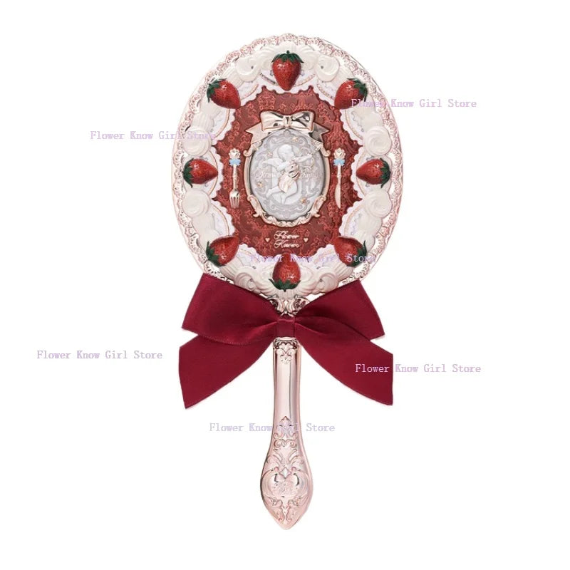 Butterfly Cloud Makeup Mirror - Elegant Vanity Hand Mirror