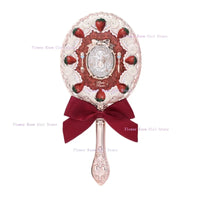 Butterfly Cloud Makeup Mirror - Elegant Vanity Hand Mirror