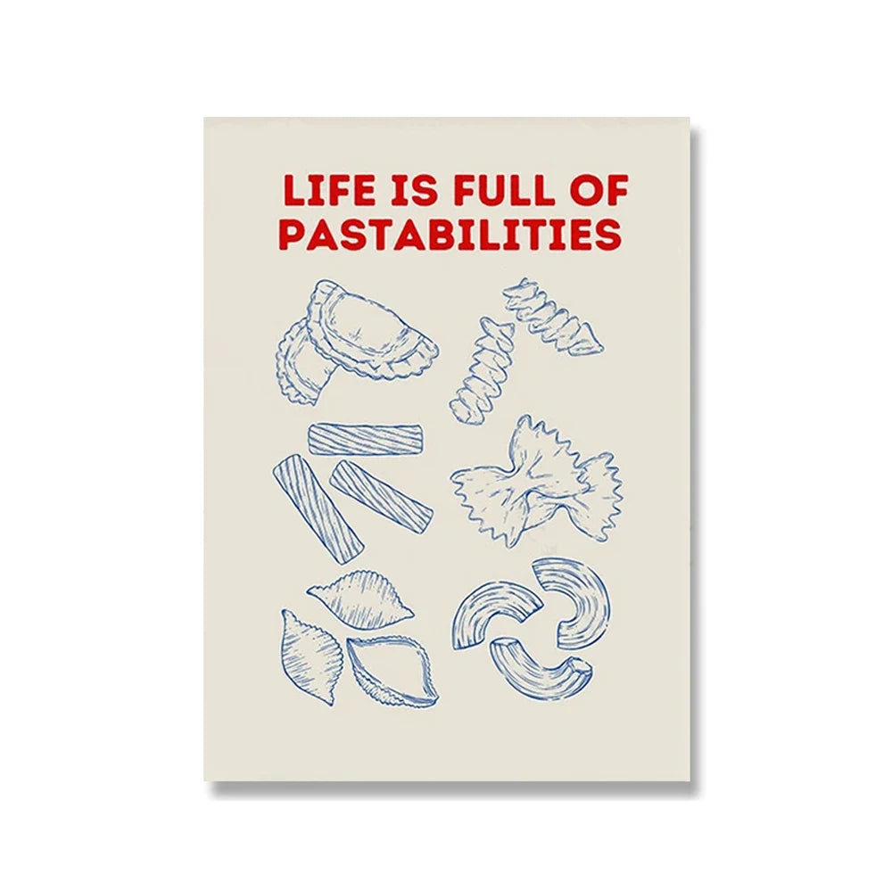Wine and Cheese Canvas Wall Art - Modern Kitchen and Bar Print