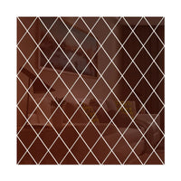 3D Acrylic Mirror Sticker Set - Geometric DIY Wall Decor
